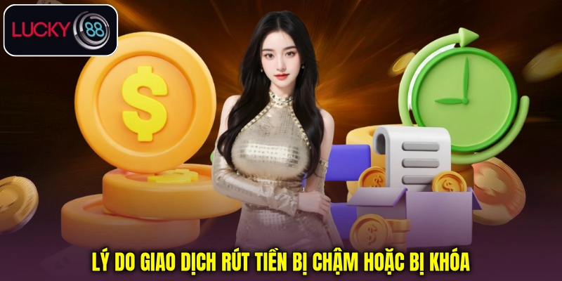 Lý do giao dịch rút tiền bị chậm hoặc bị khóa Lý do giao dịch rút tiền bị chậm hoặc bị khóa